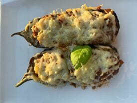 Cliquez pour zoomer ! Aubergines farcies à la viande hachée Thermomix par terater67