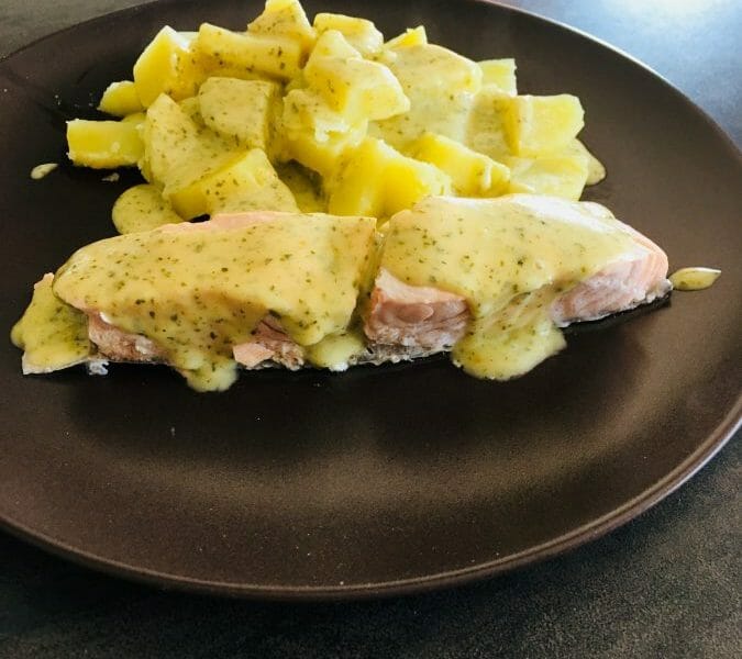 Cliquez pour zoomer ! Filet de cabillaud et sa sauce persillée Thermomix par ce.farjon