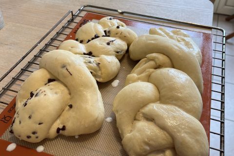 Cliquez pour zoomer ! Brioche tressée à la mie filante Thermomix par flote