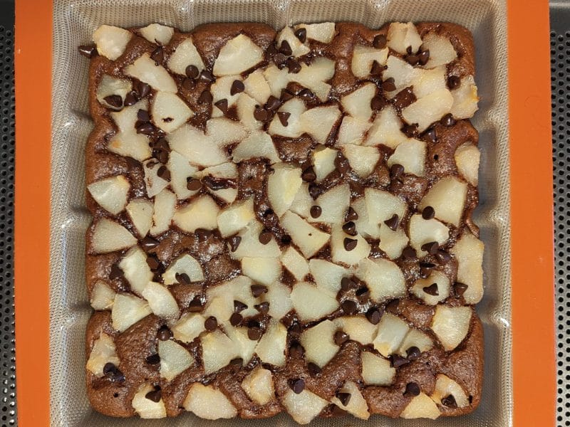 Cliquez pour zoomer ! Brownies aux poires Thermomix par maariie3