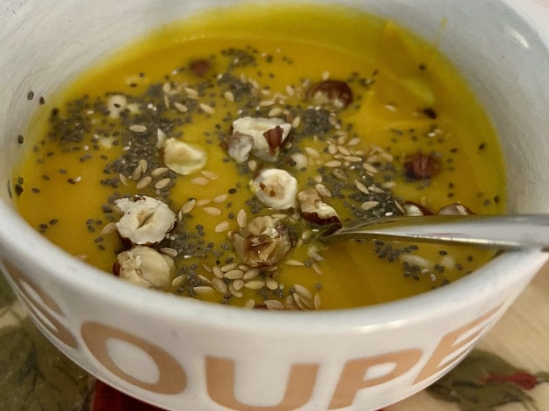 Cliquez pour zoomer ! Velouté de potimarron Thermomix par Muyato