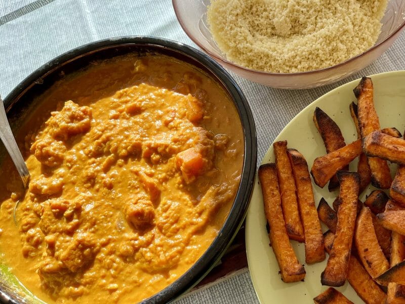 Cliquez pour zoomer ! Colombo de lotte Thermomix par Muyato