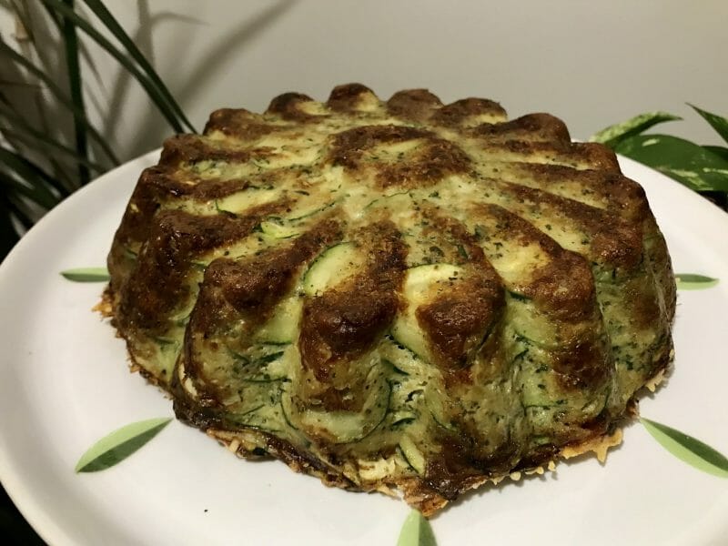 Gateau Invisible Aux Courgettes Au Thermomix Cookomix