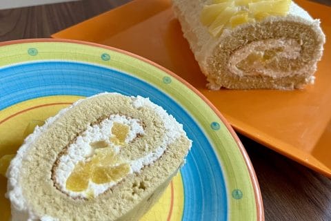 Cliquez pour zoomer ! Roulé à la mangue Thermomix par Muyato