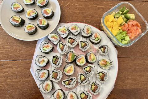 Cliquez pour zoomer ! Sushis Thermomix par Muyato