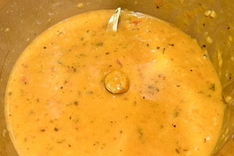 Cliquez pour zoomer ! Curry de pois chiches au lait de coco Thermomix par Muyato