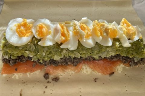 Cliquez pour zoomer ! Koulibiac de saumon Thermomix par Muyato