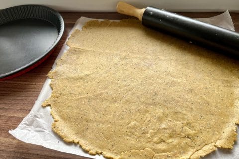 Cliquez pour zoomer ! Pâte brisée à l’huile d’olive Thermomix par Muyato