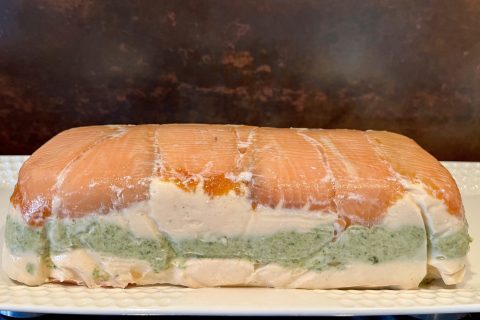Cliquez pour zoomer ! Terrine de saumon frais et fumé Thermomix par Muyato