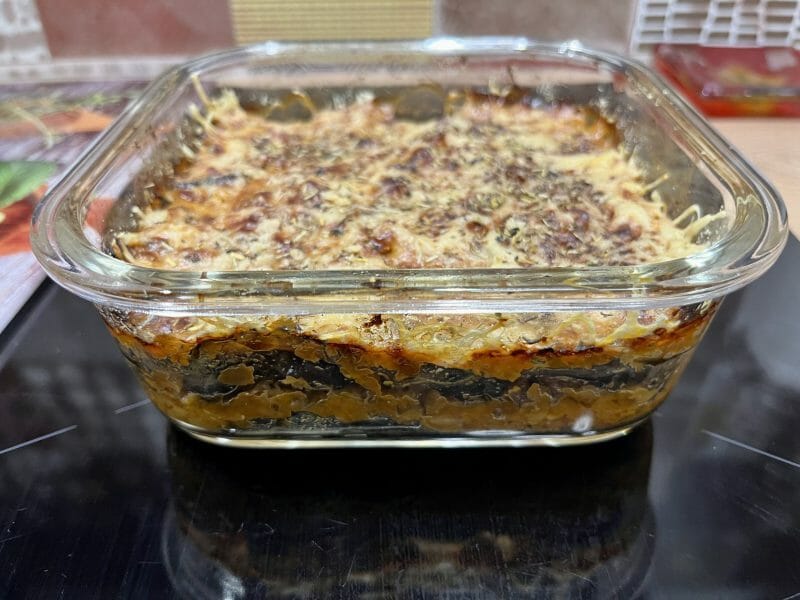 Cliquez pour zoomer ! Moussaka de lentilles corail Thermomix par Muyato