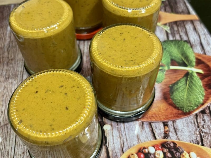 Cliquez pour zoomer ! Pesto d’aubergines et tomates Thermomix par Muyato