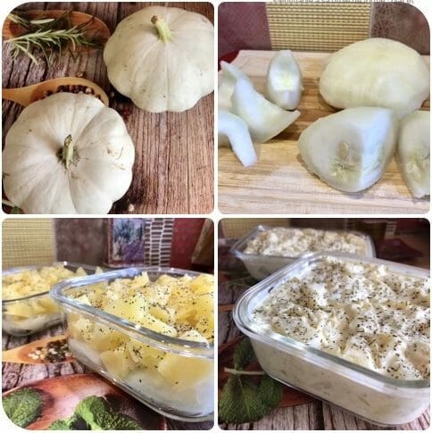 Cliquez pour zoomer ! Gratin de pâtisson Thermomix par Muyato