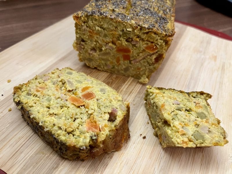 Cliquez pour zoomer ! Terrine carottes et brocolis Thermomix par Muyato