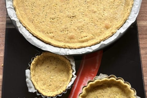 Cliquez pour zoomer ! Pâte brisée à l’huile d’olive Thermomix par Muyato