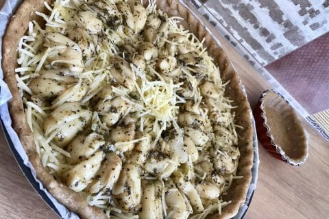 Cliquez pour zoomer ! Tarte à l’ail Thermomix par Muyato