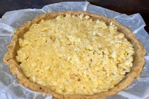 Cliquez pour zoomer ! Tarte aux pommes façon crumble Thermomix par Muyato