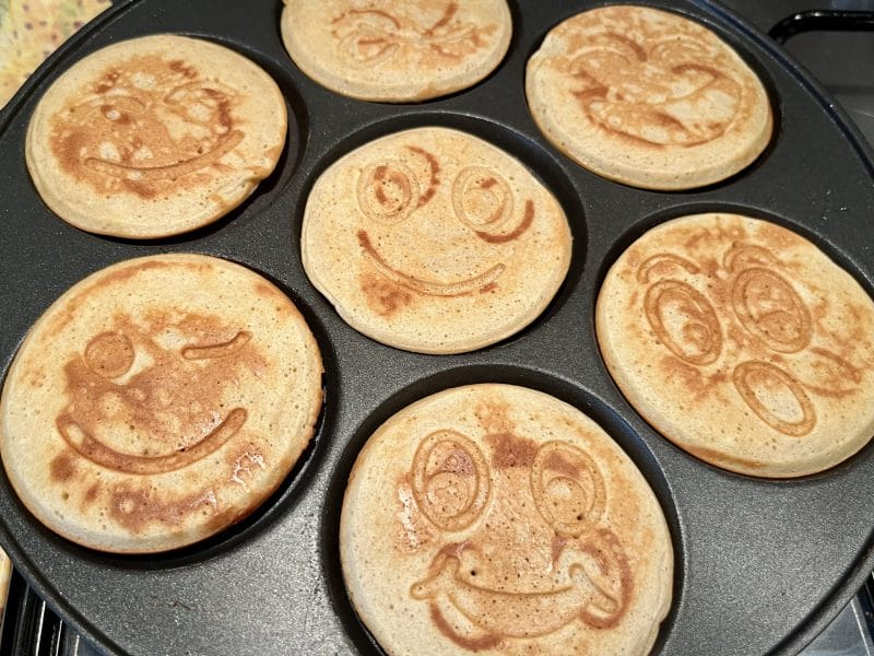 Cliquez pour zoomer ! Pancakes Thermomix par Muyato