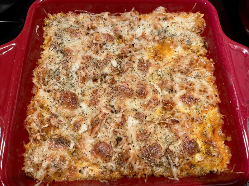 Cliquez pour zoomer ! Gratin de fenouil à l’italienne Thermomix par Muyato