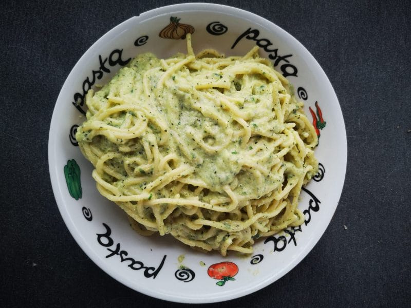 Farfalle à la crème de courgettes Thermomix par OlivierD