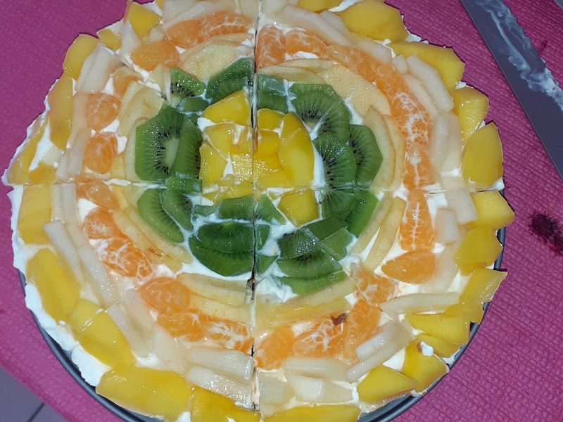 Cliquez pour zoomer ! Tarte aux fraises sans cuisson Thermomix par Angelju