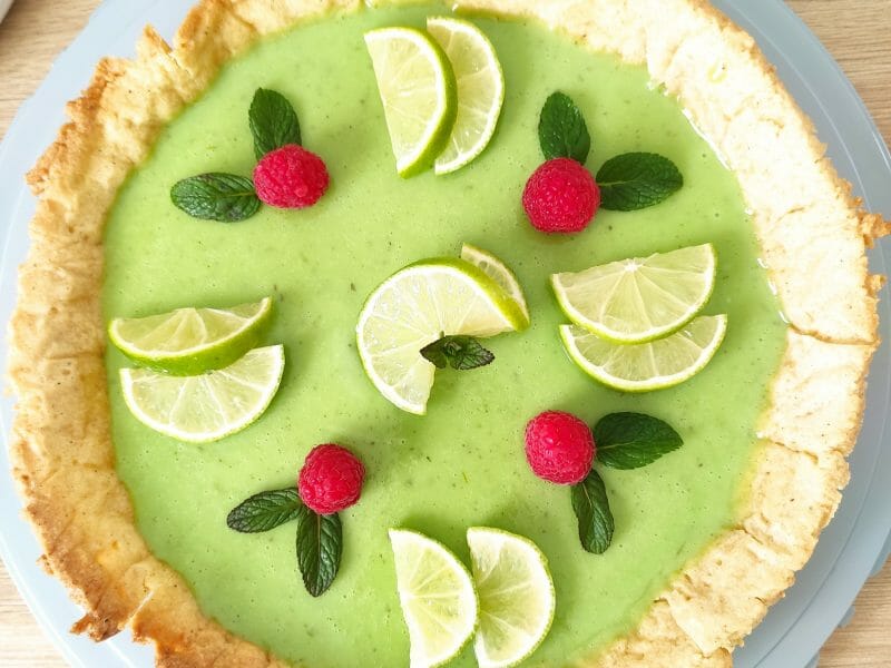 Cliquez pour zoomer ! Tarte mojito Thermomix par Nouche18