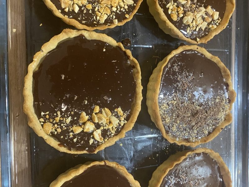 Cliquez pour zoomer ! Tartelettes chocolat et caramel beurre salé Thermomix par Doun’Ss