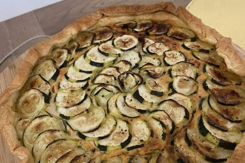 Cliquez pour zoomer ! Tarte courgettes et ricotta Thermomix par Doun’Ss