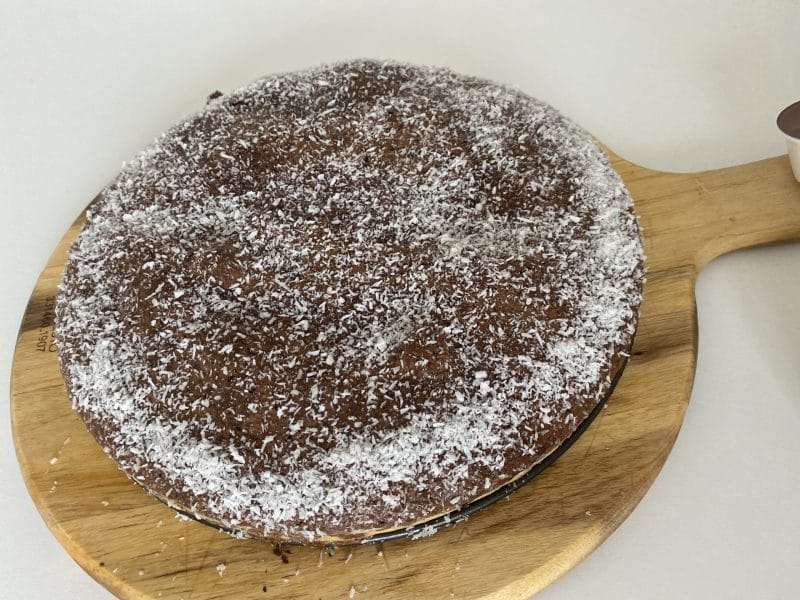 Cliquez pour zoomer ! Gâteau chocolat noix de coco Thermomix par Doun’Ss