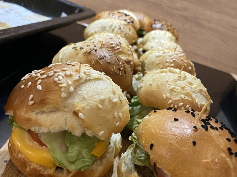 Cliquez pour zoomer ! Mini burgers Thermomix par Doun’Ss