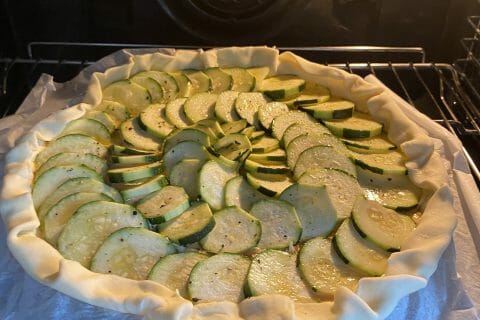 Cliquez pour zoomer ! Tarte courgettes et ricotta Thermomix par Doun’Ss