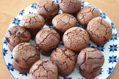 Cliquez pour zoomer ! Mini muffins au chocolat au Thermomix
