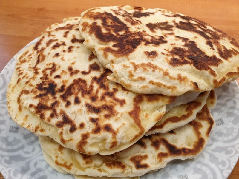 Cliquez pour zoomer ! Naans au fromage Thermomix par Laeti_Titia
