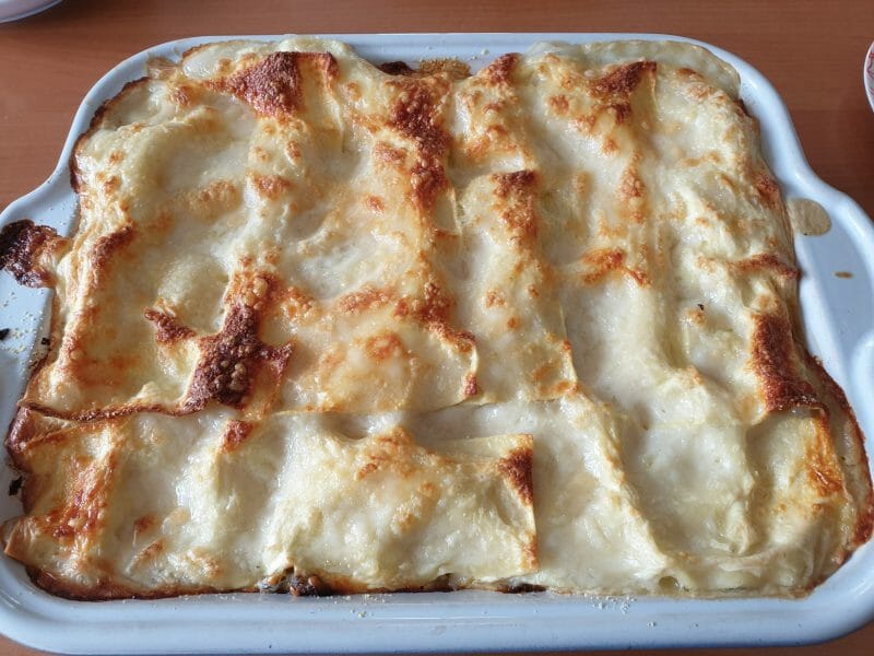 Cliquez pour zoomer ! Lasagnes au saumon et poireaux Thermomix par Laeti_Titia
