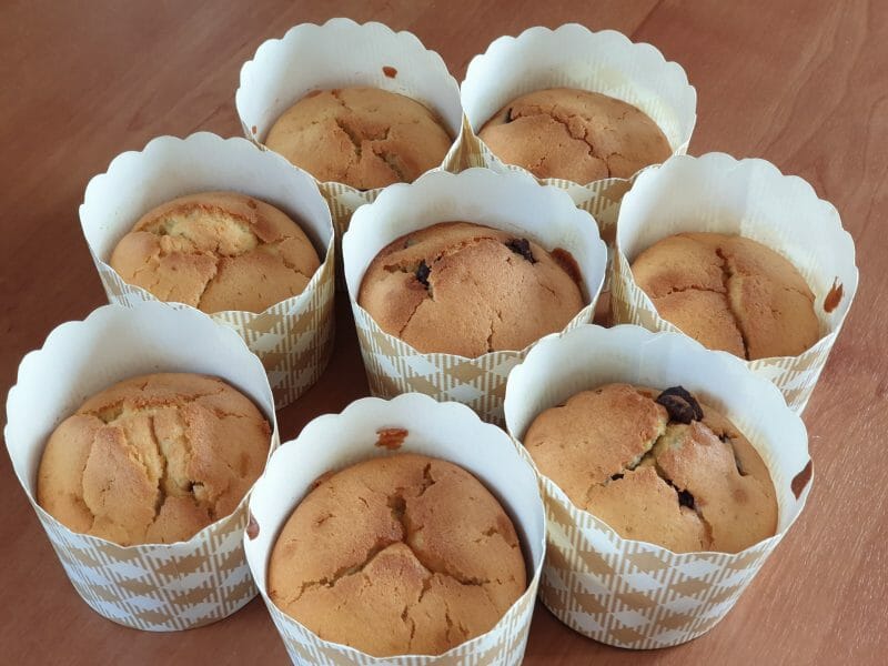 Cliquez pour zoomer ! Muffins aux pépites de chocolat Thermomix par Laeti_Titia