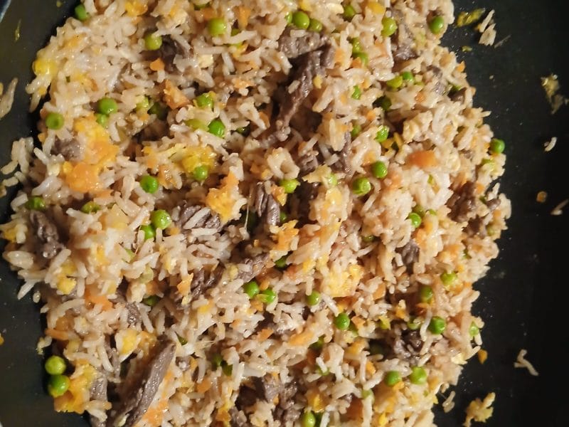 Cliquez pour zoomer ! Riz au boeuf à la chinoise Thermomix par fran3005