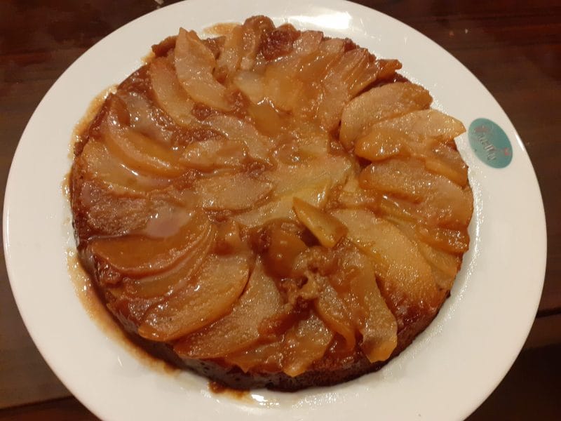 Cliquez pour zoomer ! Pain d’épices renversé aux poires Thermomix par fran3005