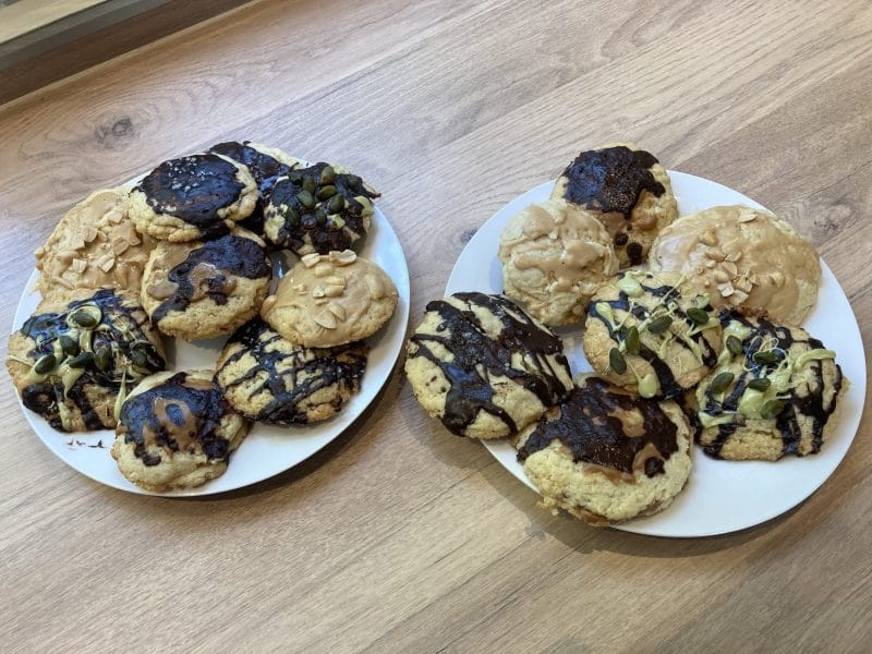 Cliquez pour zoomer ! Cookies fourrés au nutella Thermomix par Manou