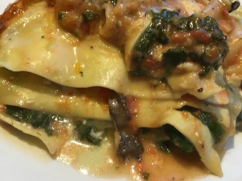 Cliquez pour zoomer ! Lasagnes épinards et chèvre Thermomix par Manou