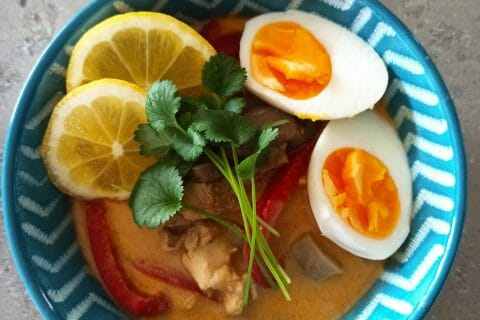 Cliquez pour zoomer ! Ramen thaï au poulet Thermomix par DanaëlleT.