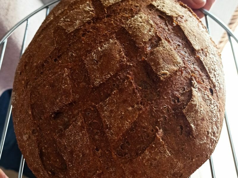 Cliquez pour zoomer ! Pain Cocotte Thermomix par DanaëlleT.