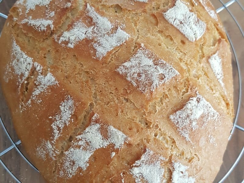 Cliquez pour zoomer ! Pain Cocotte Thermomix par Betty2b