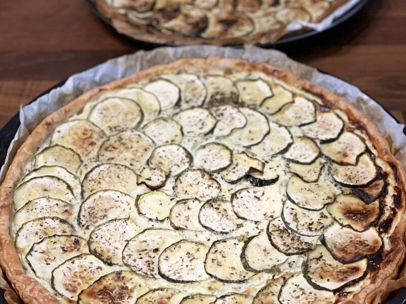 Cliquez pour zoomer ! Tarte courgettes et ricotta Thermomix par Yotqs