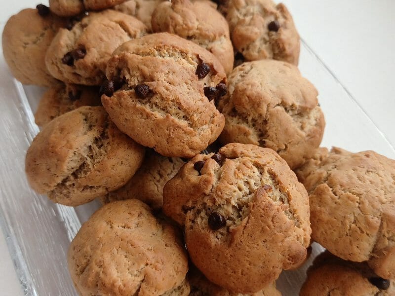 Cliquez pour zoomer ! Cookies beurre de cacahuète et pépites de chocolat Thermomix par saaritaz