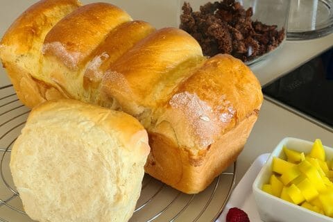 Cliquez pour zoomer ! Pain de mie au Tangzhong Thermomix par MIVAGEAR