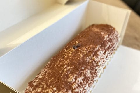 Cliquez pour zoomer ! Bûche Tiramisu Thermomix par jmrt