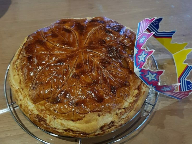 Cliquez pour zoomer ! Galette des rois à la frangipane Thermomix par Marie z