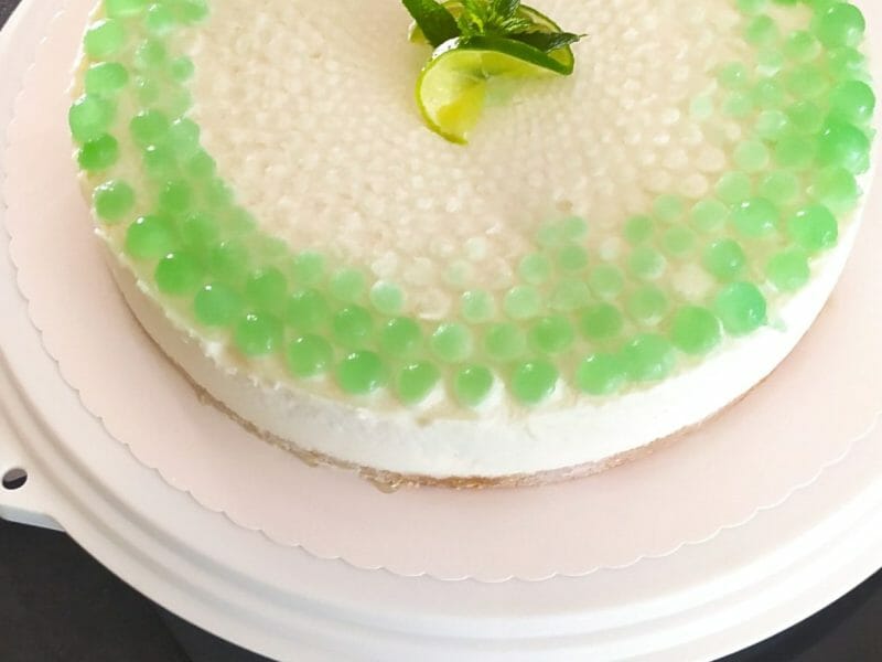 Cliquez pour zoomer ! Bavarois Mojito Thermomix par rach_7