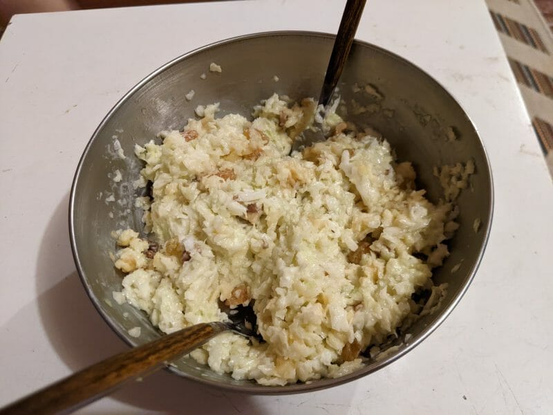 Cliquez pour zoomer ! Salade pommes, chou et noix Thermomix par inacloud