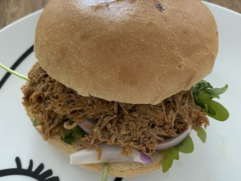 Cliquez pour zoomer ! Burger d’effiloché de porc Thermomix par lisavdu