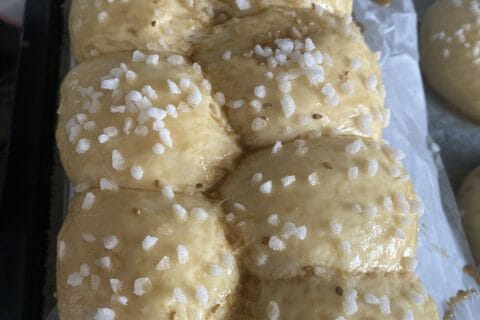 Cliquez pour zoomer ! Brioche tressée à la mie filante Thermomix par tiitin